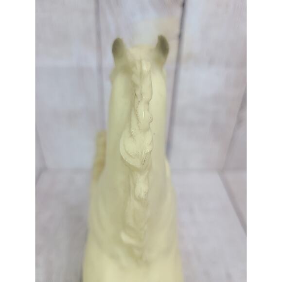 Vintage Breyer Alabaster Rearing Stallion Horse Fighting 12" Collectible USA - Picture 12 of 16